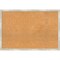 Cork Board, Crackled Metallic Narrow Frame - Bulletin Board, Organization Board, Pin Board
